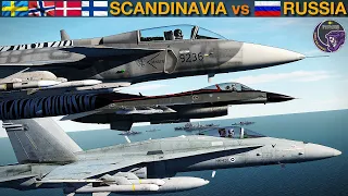 Scandinavian Coalition ToT Strike vs Modernized Russian Carrier Group (Naval 50) | DCS