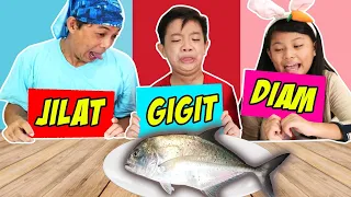 TANTANGAN MAKANAN JILAT, GIGIT ATAU DIAM SAJA! Prank Lucu | CnX Adventurers