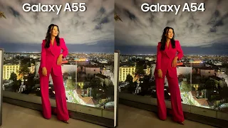 Samsung Galaxy A55 VS Galaxy A54 Camera Test Comparison