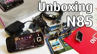 Nokia N85 Unboxing 4K with all original accessories Nseries RM-333 review