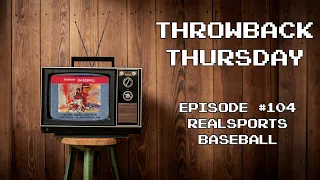Realsports Baseball Atari 2600 Gameplay (Throwback Thursday - Episode 104)