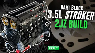 Building a 3.5L 2JZ with Dart's NEW Cast Block! 2000hp Build