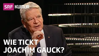 Joachim Gauck im Gespräch | Sternstunde Religion | SRF Kultur