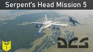 F/A-18C Serpent's Head Mission 5: Bomb the Blocks | DCS World