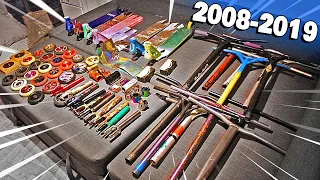 INSANE SCOOTER PART COLLECTION FROM 2008-2019