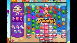 Candy Crush Saga Level 12283 -  25 Moves  NO BOOSTERS