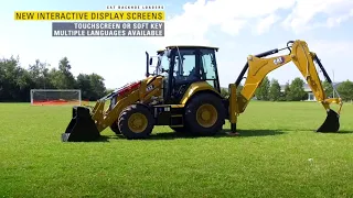 Cat® Backhoe Loaders Display Screen Overview (Europe)