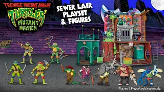 TMNT Mutant Mayhem Lair Playset and Figures Commercial