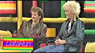 Stuart Neale & Nick Beggs (KajaGooGoo) - interview - ITV (Data Run) - 15.10.1983