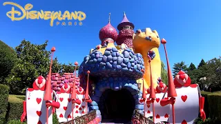 [4K] Alice's Curious Labyrinth Full Tour - Disneyland Paris