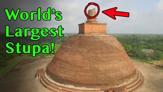 World's Tallest Buddhist Stupa - 1700 Year Old Jetavanaramaya, Sri Lanka