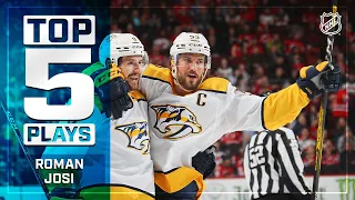 Top 5 Roman Josi Plays from 2019-20 | NHL