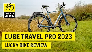 CUBE TRAVEL PRO 2023 REVIEW | Wartungsarmes Tourenrad für Reisen und Alltag!