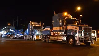 Massive 663 tonne transformer Superload in Geelong, Victoria