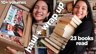 HUGE manga haul + september wrap up (30+ books) 📚🎃✨