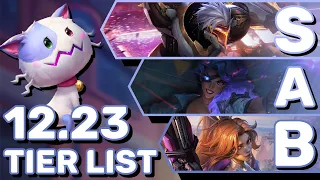 My Strategy & Tierlist For Climbing Patch 12.23 | TFT Guide Teamfight Tactics