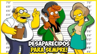 9 Personagens que não vão voltar em os Simpsons