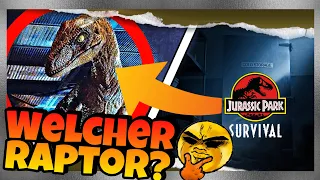 Dieser #velociraptor hat überlebt in Jurassic Park Survival | Die Riesenbiest Theorie | [DE]