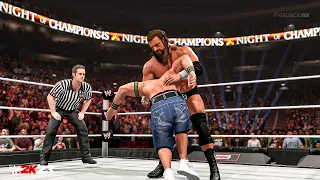 WWE 2K23 John Cena vs Triple H Night of Champions 2008 (2K SHOWCASE MODE)