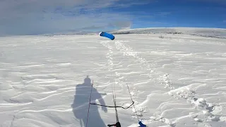 Snowkiting at Saltfjellet 23.03-24