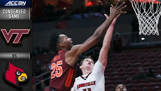 Virginia Tech vs. Louisville Condensed Game | 2021-2021 ACC Men's Basketball