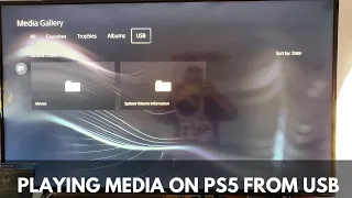 Playing Media on PS5 (Playstation 5) from usb, MP4? MKV? MP3? ISO?