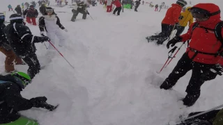 Avalanche à Tignes 7 mars 2017