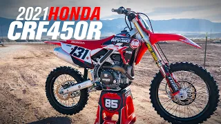 2021 Honda CRF450R Bike Build