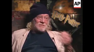 Richard Harris : Harry Potter and the Philosopher's/Sorcerer's Stone Interview #2