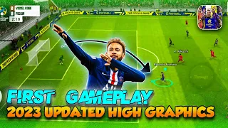 First Gameplay eFootball 2023 Mobile| Updated HIGH GRAPHICS [60 fps] | Mr Bear Play's