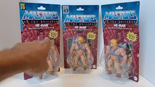 40TH ANNIVERSARY VINTAGE HEAD HE-MAN FROM MASTERS OF THE UNIVERSE ORIGINS// GLITCH IN THE MATRIX ?