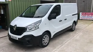 Renault Trafic SL27 Business DCi used van review Euro 6