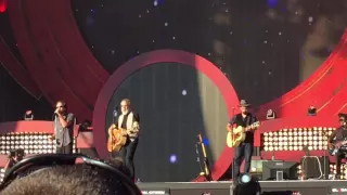 Yusuf Islam/Cat Stevens ft Eddie Vedder - Father and Son - 9/26/2016 Global Citizen Fest