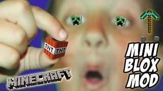 Minecraft Mini Blocks Mod Showcase w/ Mike, Chase & Dad (Face Cam Gameplay Adventure)