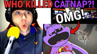 WHO KILLED CATNAP?! (Cartoon Animation) @GameToonsOfficial REACTION!