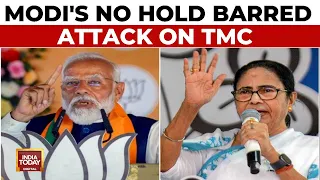 TMC Fighting For Existance: PM Modi | Modi Vs Mamata Takkar Before PM Rally | Lok Sabha Election