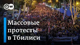 Закон об "иноагентах" в Грузии: протестующие сдаваться не намерены (12.05.2024)