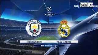 PES 2018 | Manchester City vs Real Madrid | UEFA Champions League (UCL) | Gameplay PC