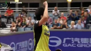 OVTCHAROV Dimitrij vs MIZUTANI Jun FINAL Highlights Austrian Open 2015