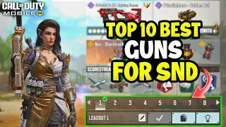 Top 10 Best Guns for Search & Destroy in Cod Mobile Season 4
