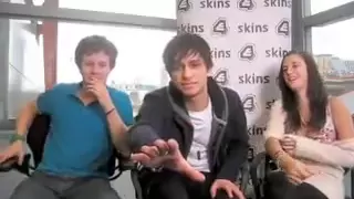 Skins' Luke, Kaya and Ollie chat to mybliss.co.uk