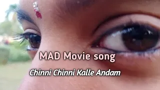 Chinni Chinni Kalle Andam||MAD Movie song||#mad movie @santhoshakkireddi4