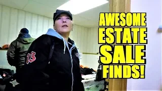 Ep291: AMAZING VINTAGE ESTATE SALE FINDS!  🤯🤯🤯  UNBELIEVABLE ANTIQUE HAUL!