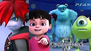 KINGDOM HEARTS III Monsters Inc Gameplay Walkthrough Part 15 JPN Ver.(PS4 PRO,1080p/60fps)