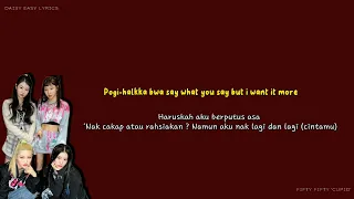 FIFTY FIFTY (피프티피프티) - Cupid Lyrics dan Terjemahan Bahasa Melayu