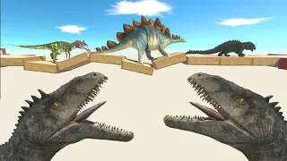 Escape From Giganotosaurus - Animal Revolt Battle Simulator