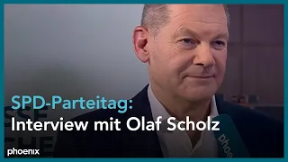 SPD-Parteitag: Interview mit Olaf Scholz