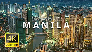 Manila, Philippines 🇵🇭 in 4K ULTRA HD 60FPS by Drone