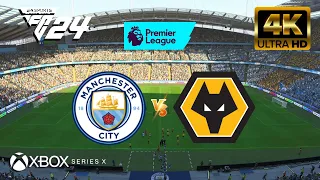 EA FC 24 - Manchester City vs Wolves | Premier League 23/24 | NextGen [4K-60]