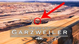 Biggest hole on the planet 🌍!? Tagebau Garzweiler, Germany 🇩🇪 - by drone [4K]
